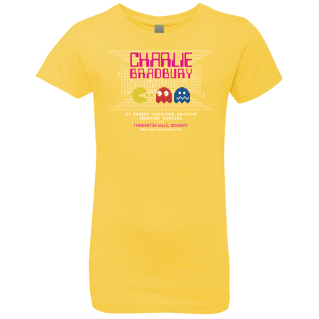 T-Shirts Vibrant Yellow / YXS Charlie Bradbury IT Girls Premium T-Shirt