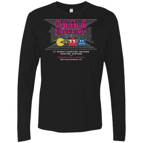 T-Shirts Black / Small Charlie Bradbury IT Men's Premium Long Sleeve