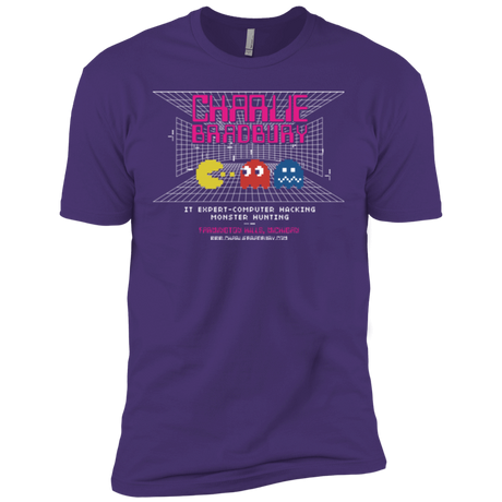 T-Shirts Purple / X-Small Charlie Bradbury IT Men's Premium T-Shirt