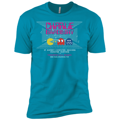 T-Shirts Turquoise / X-Small Charlie Bradbury IT Men's Premium T-Shirt