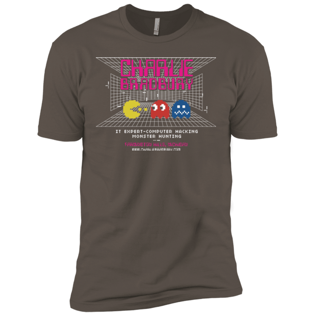 T-Shirts Warm Grey / X-Small Charlie Bradbury IT Men's Premium T-Shirt