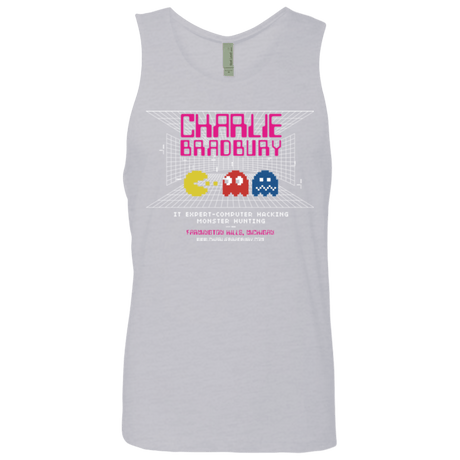 T-Shirts Heather Grey / Small Charlie Bradbury IT Men's Premium Tank Top