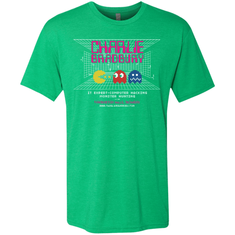 T-Shirts Envy / Small Charlie Bradbury IT Men's Triblend T-Shirt