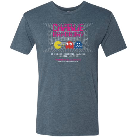 T-Shirts Indigo / Small Charlie Bradbury IT Men's Triblend T-Shirt