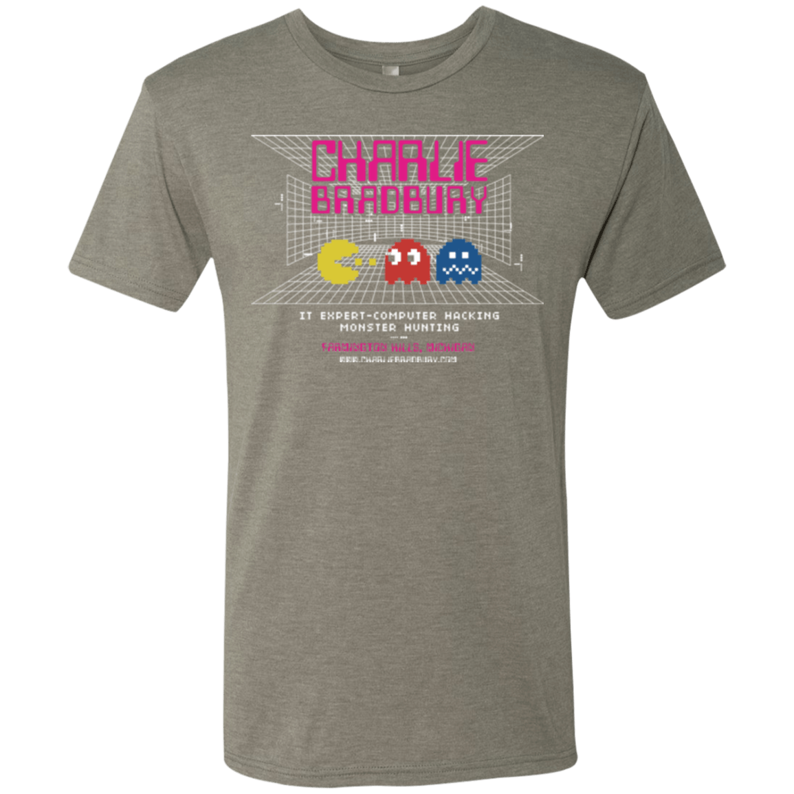 T-Shirts Venetian Grey / Small Charlie Bradbury IT Men's Triblend T-Shirt