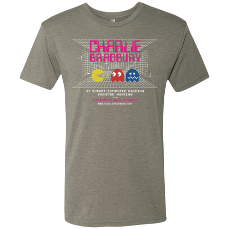 T-Shirts Venetian Grey / Small Charlie Bradbury IT Men's Triblend T-Shirt