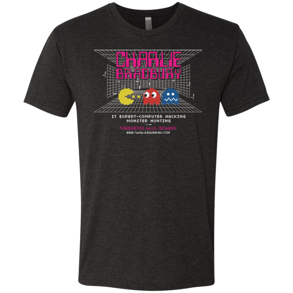 T-Shirts Vintage Black / Small Charlie Bradbury IT Men's Triblend T-Shirt