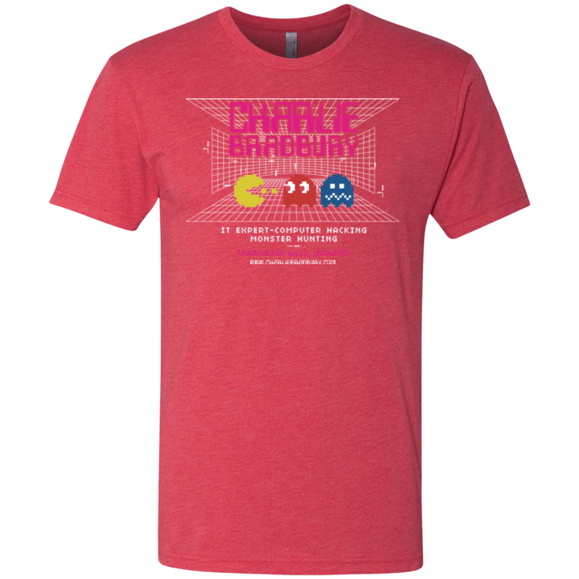 T-Shirts Vintage Red / Small Charlie Bradbury IT Men's Triblend T-Shirt