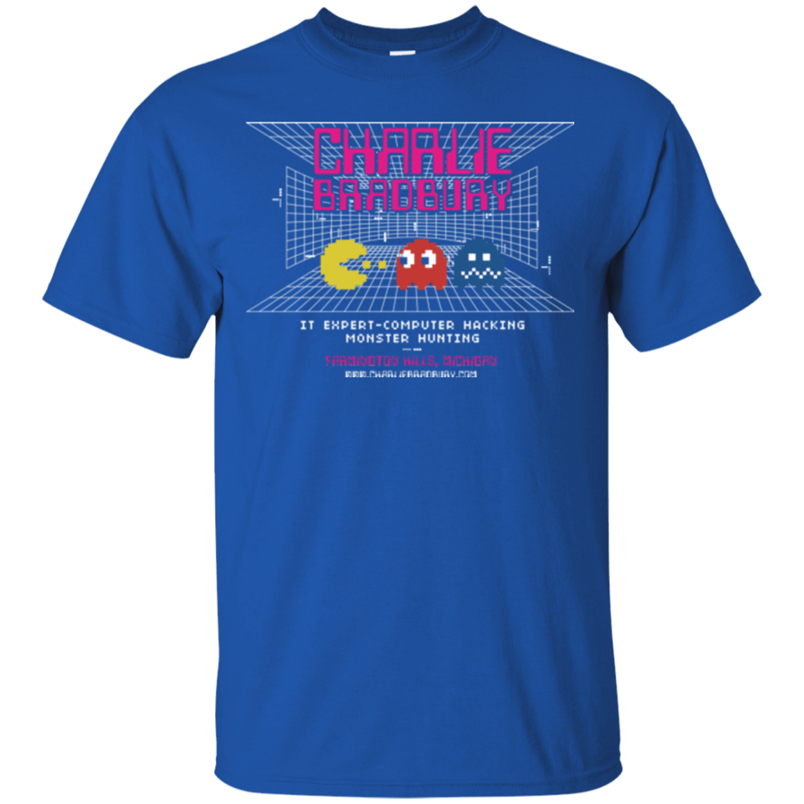 T-Shirts Royal / Small Charlie Bradbury IT T-Shirt