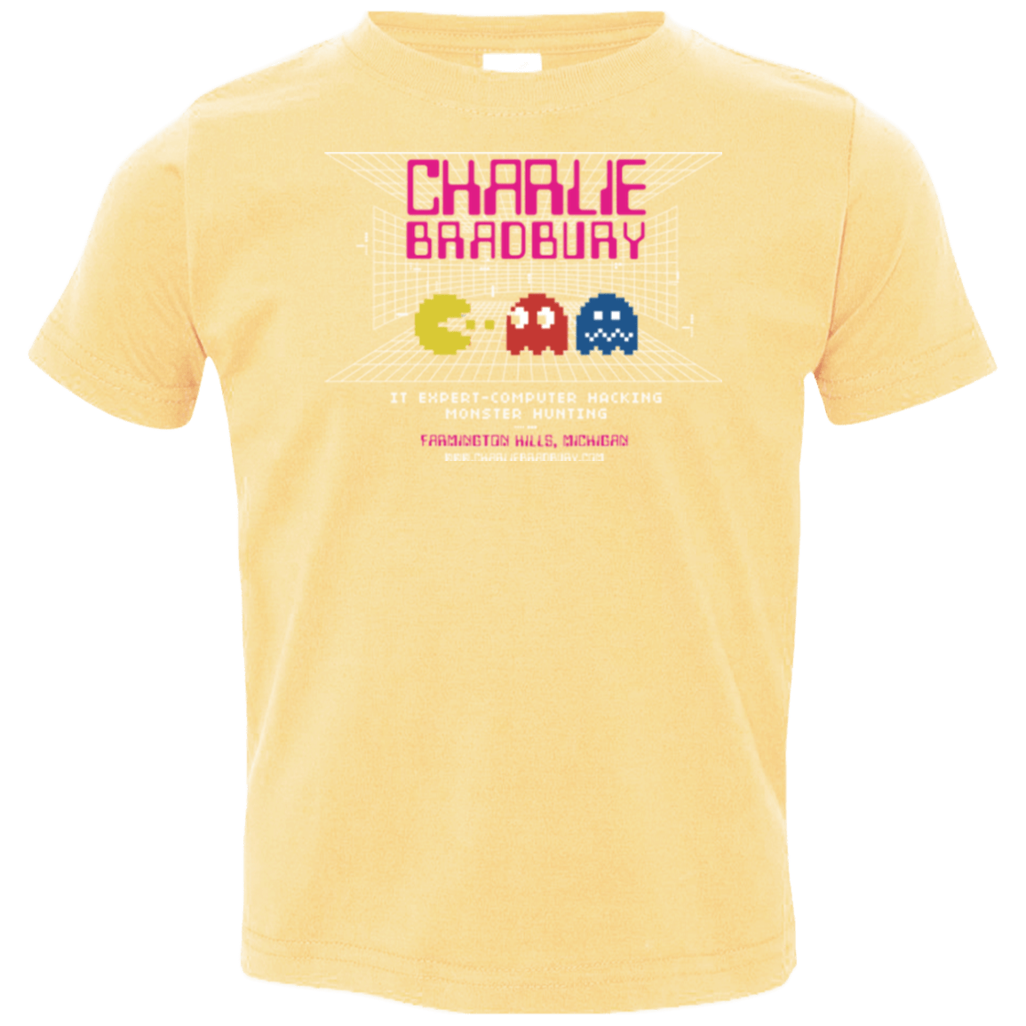 T-Shirts Butter / 2T Charlie Bradbury IT Toddler Premium T-Shirt