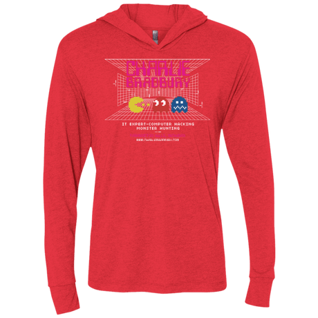 T-Shirts Vintage Red / X-Small Charlie Bradbury IT Triblend Long Sleeve Hoodie Tee