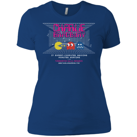 T-Shirts Royal / X-Small Charlie Bradbury IT Women's Premium T-Shirt