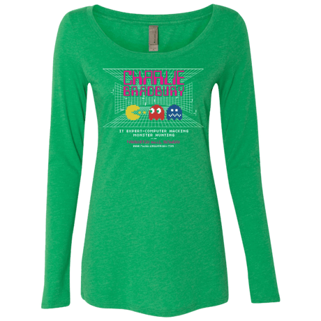 T-Shirts Envy / Small Charlie Bradbury IT Women's Triblend Long Sleeve Shirt