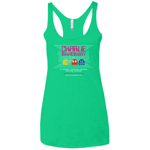 T-Shirts Envy / X-Small Charlie Bradbury IT Women's Triblend Racerback Tank