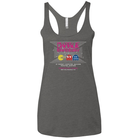 T-Shirts Premium Heather / X-Small Charlie Bradbury IT Women's Triblend Racerback Tank
