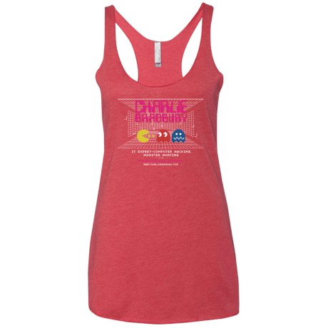 T-Shirts Vintage Red / X-Small Charlie Bradbury IT Women's Triblend Racerback Tank