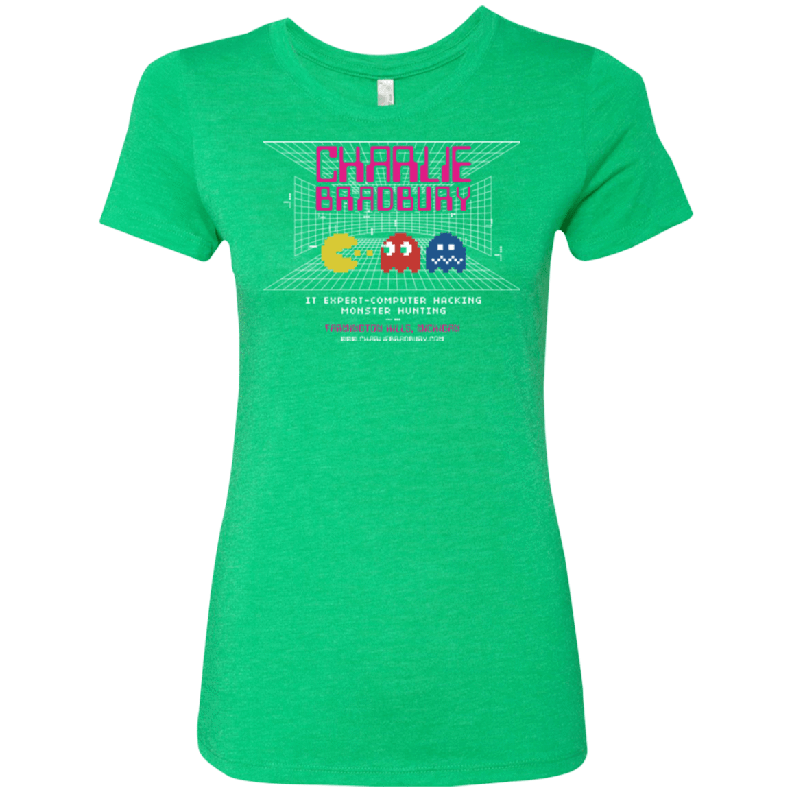 T-Shirts Envy / Small Charlie Bradbury IT Women's Triblend T-Shirt