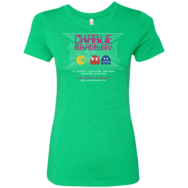 T-Shirts Envy / Small Charlie Bradbury IT Women's Triblend T-Shirt