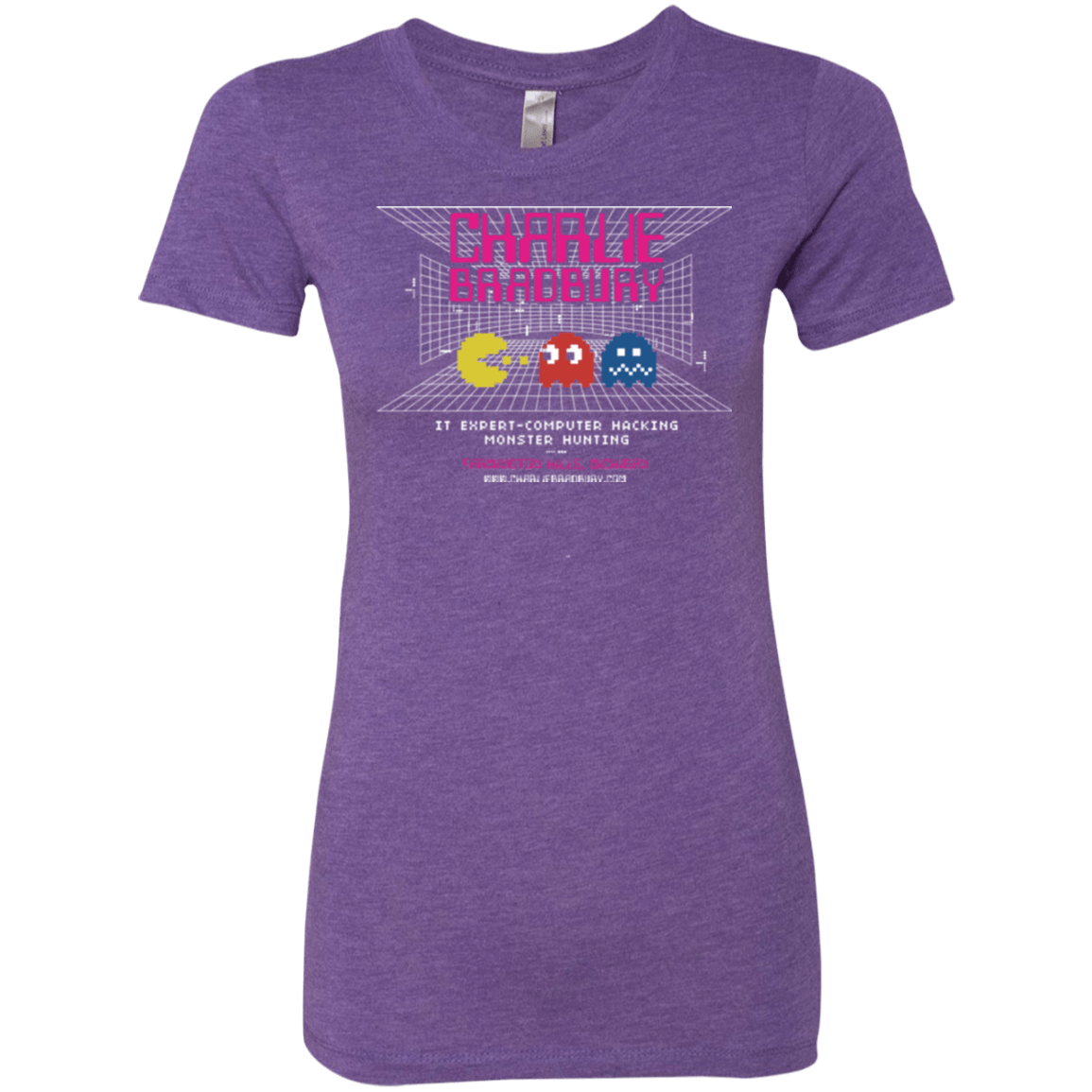 T-Shirts Purple Rush / Small Charlie Bradbury IT Women's Triblend T-Shirt
