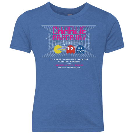 T-Shirts Vintage Royal / YXS Charlie Bradbury IT Youth Triblend T-Shirt