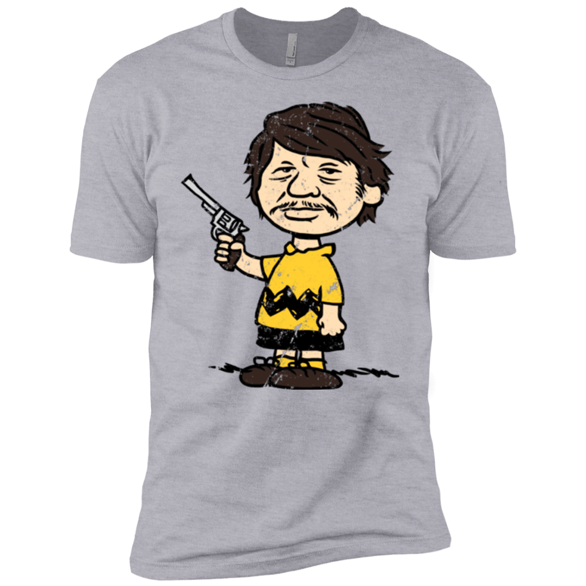 T-Shirts Heather Grey / YXS Charlie Brownson Boys Premium T-Shirt