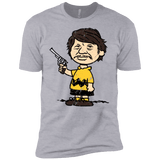 T-Shirts Heather Grey / YXS Charlie Brownson Boys Premium T-Shirt