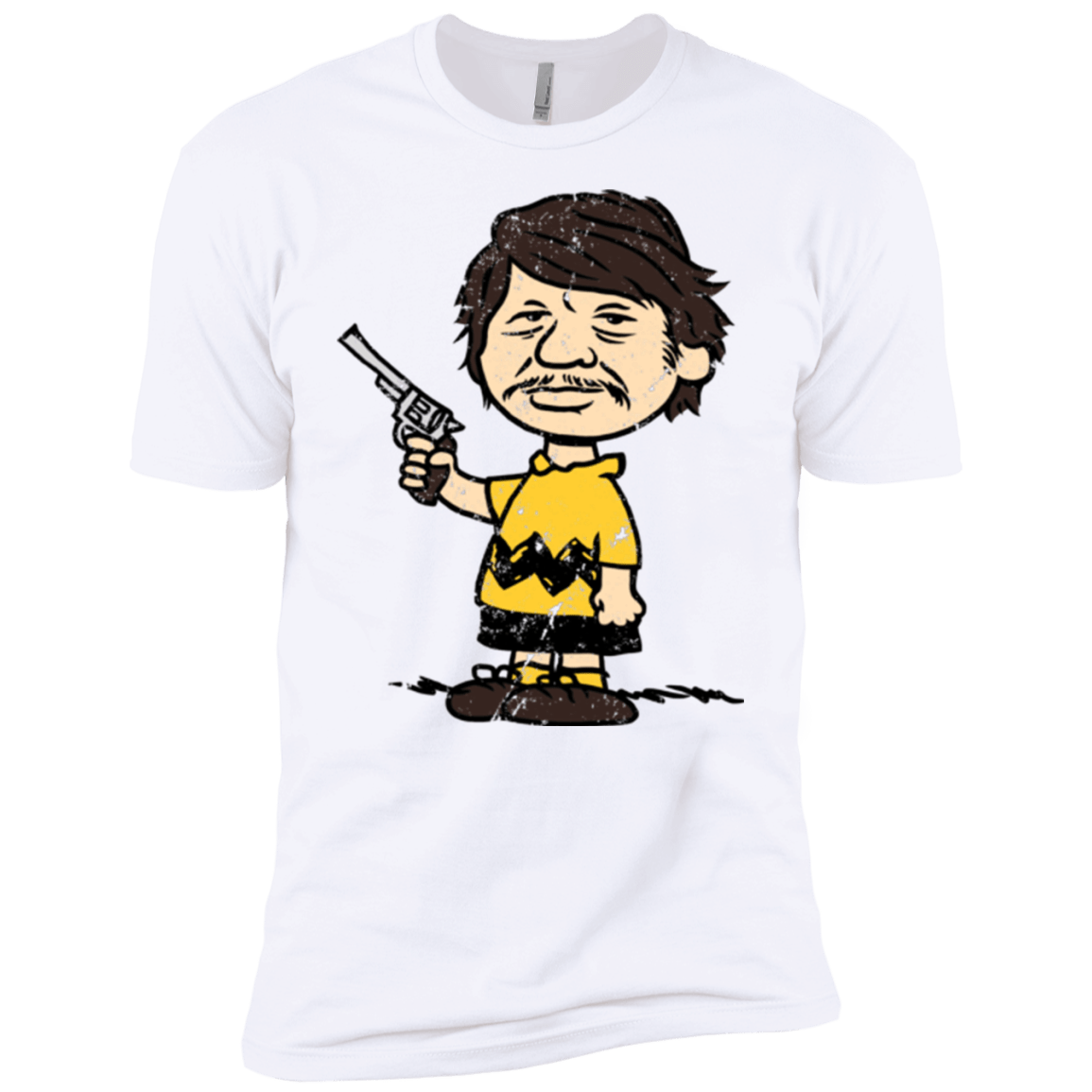 T-Shirts White / YXS Charlie Brownson Boys Premium T-Shirt