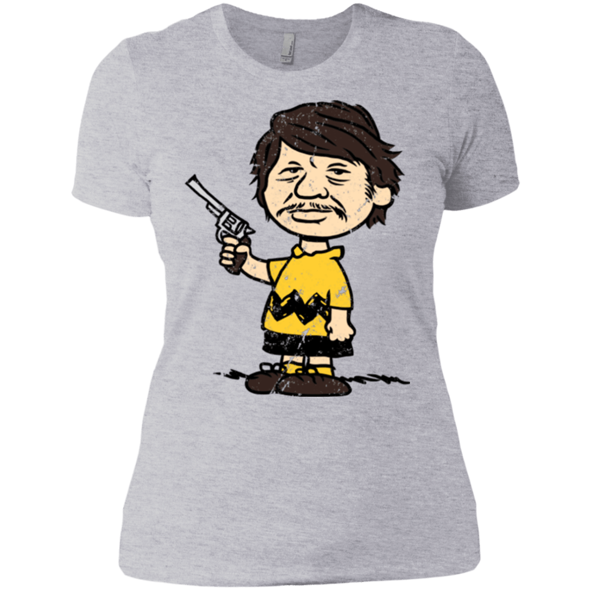 T-Shirts Heather Grey / X-Small Charlie Brownson Women's Premium T-Shirt