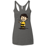 T-Shirts Premium Heather / X-Small Charlie Brownson Women's Triblend Racerback Tank