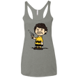 T-Shirts Venetian Grey / X-Small Charlie Brownson Women's Triblend Racerback Tank