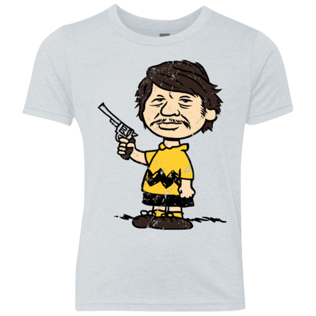 T-Shirts Heather White / YXS Charlie Brownson Youth Triblend T-Shirt