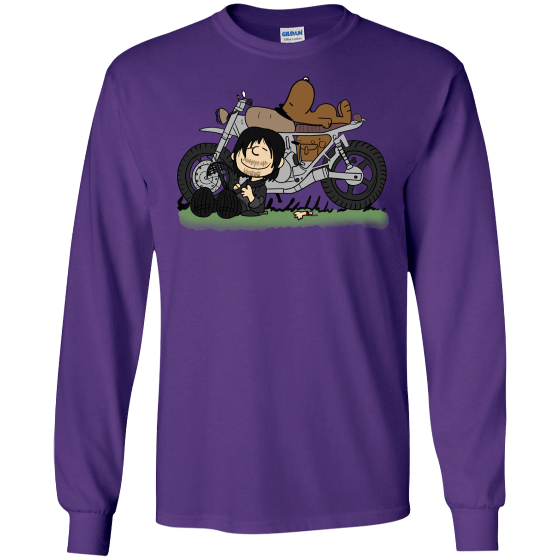 T-Shirts Purple / S Charlie Dixon Men's Long Sleeve T-Shirt