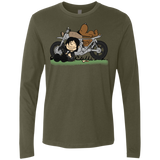 T-Shirts Military Green / S Charlie Dixon Men's Premium Long Sleeve