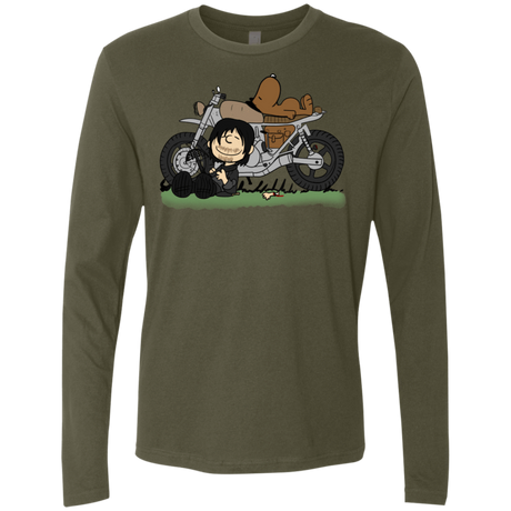 T-Shirts Military Green / S Charlie Dixon Men's Premium Long Sleeve