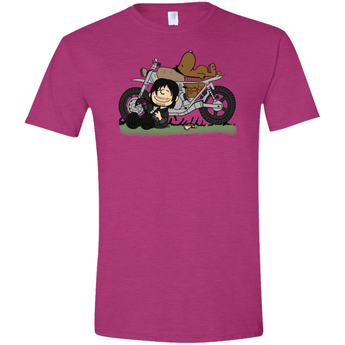 T-Shirts Antique Heliconia / S Charlie Dixon Men's Semi-Fitted Softstyle