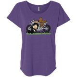 T-Shirts Purple Rush / X-Small Charlie Dixon Triblend Dolman Sleeve