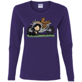 T-Shirts Purple / S Charlie Dixon Women's Long Sleeve T-Shirt