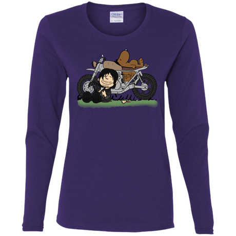 T-Shirts Purple / S Charlie Dixon Women's Long Sleeve T-Shirt