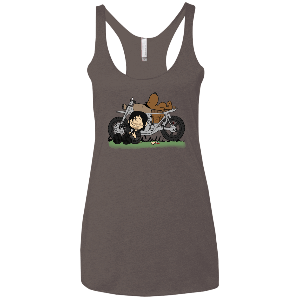 T-Shirts Macchiato / X-Small Charlie Dixon Women's Triblend Racerback Tank