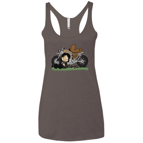 T-Shirts Macchiato / X-Small Charlie Dixon Women's Triblend Racerback Tank
