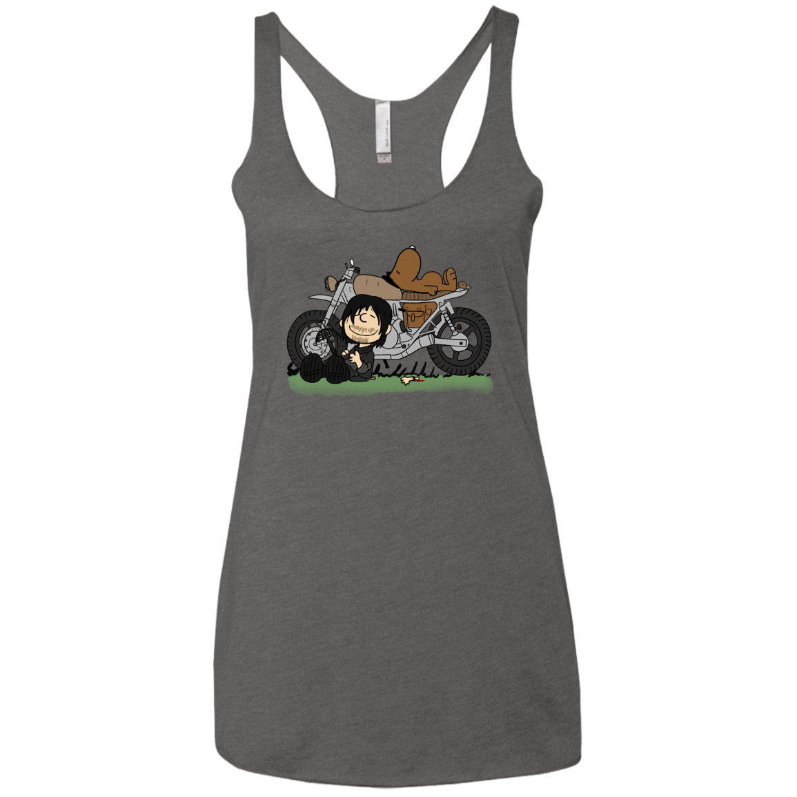 T-Shirts Premium Heather / X-Small Charlie Dixon Women's Triblend Racerback Tank