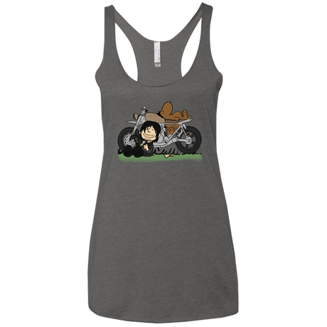T-Shirts Premium Heather / X-Small Charlie Dixon Women's Triblend Racerback Tank