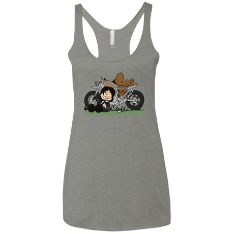 T-Shirts Venetian Grey / X-Small Charlie Dixon Women's Triblend Racerback Tank