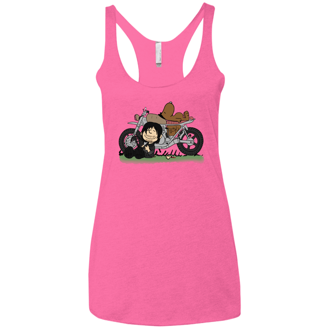 T-Shirts Vintage Pink / X-Small Charlie Dixon Women's Triblend Racerback Tank