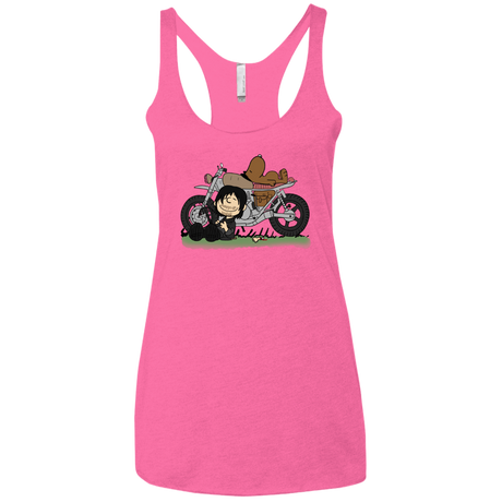 T-Shirts Vintage Pink / X-Small Charlie Dixon Women's Triblend Racerback Tank