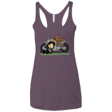 T-Shirts Vintage Purple / X-Small Charlie Dixon Women's Triblend Racerback Tank