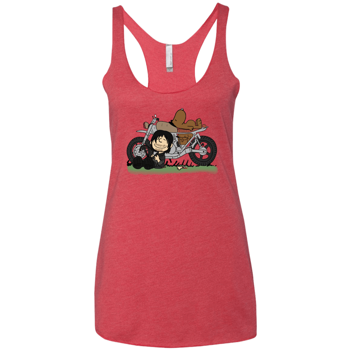 T-Shirts Vintage Red / X-Small Charlie Dixon Women's Triblend Racerback Tank