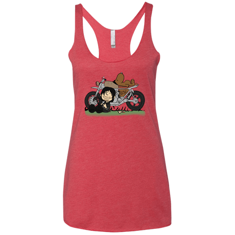 T-Shirts Vintage Red / X-Small Charlie Dixon Women's Triblend Racerback Tank
