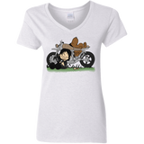 T-Shirts White / S Charlie Dixon Women's V-Neck T-Shirt