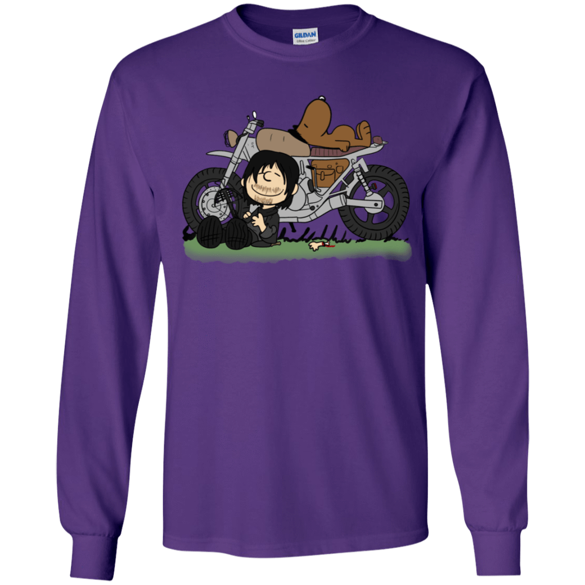T-Shirts Purple / YS Charlie Dixon Youth Long Sleeve T-Shirt